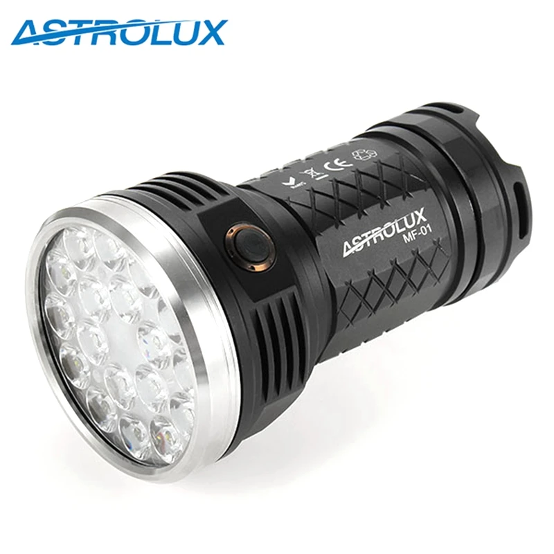 Astrolux 18x XP-G3 Nichia 219C 12000LM фонарь супер яркий светодиодный вспышка светильник фонарь IPX-7 водонепроницаемый светильник для кемпинга на открытом воздухе