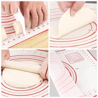 silicone kneading pad rolling pin dough mat noodle knife cake pizza macaron baking mat kitchen aid cooking gadgets accessories