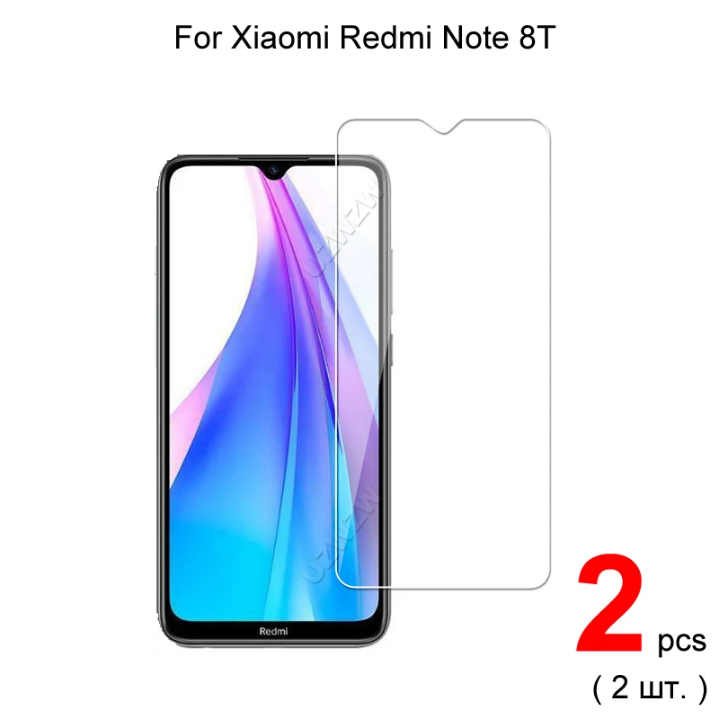 Для Xiaomi Redmi Note 8T Премиум 2.5D HD Закаленное стекло протектор экрана для защитное