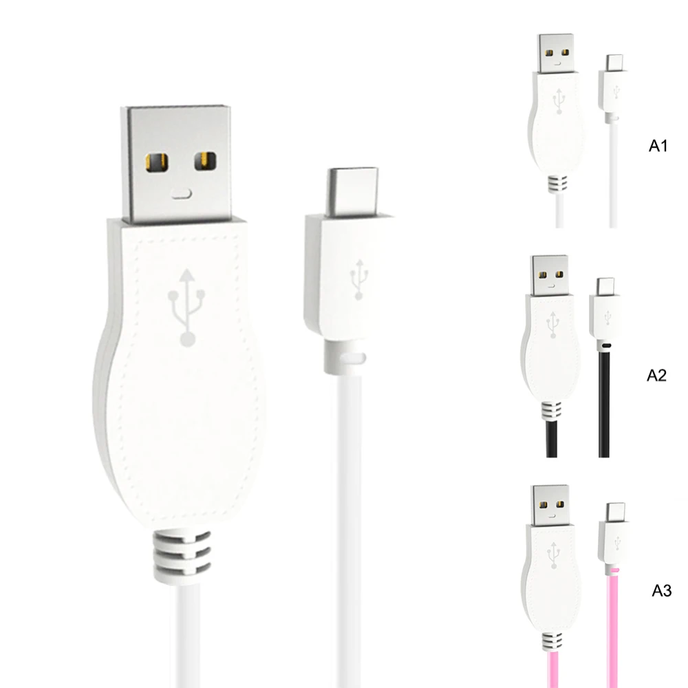 Регулятор громкости светодиодный кабель данных usb зарядный для телефона type C