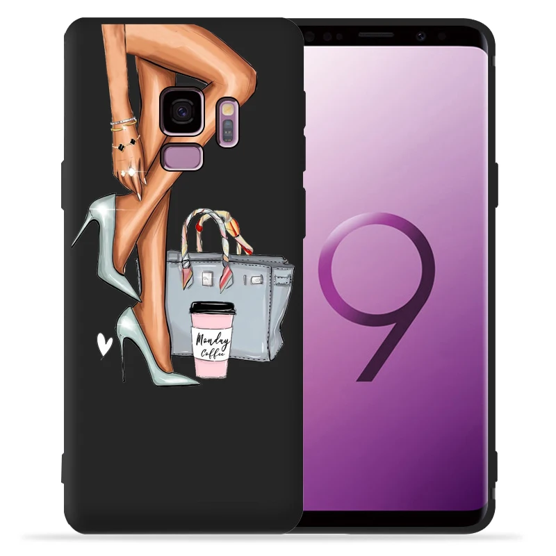 Сексуальная девушка Роскошный чехол для телефона samsung Galaxy S9 S8 S10 Plus S7 S6 Edge S10 Lite Note9 8 10 Pro чехол Etui - Цвет: 10