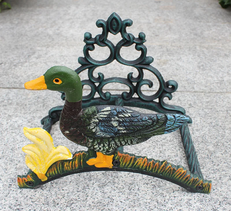 European type water pipe frame retro cast iron bird garden Water rack Vintage MODERN ART POSTMODERN HOME DECORATION | Дом и сад