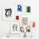 Абстрактная линия, рисунок, планшетофон Анри Матисс, принты, фовизм, художник, настенные картины для гостиной