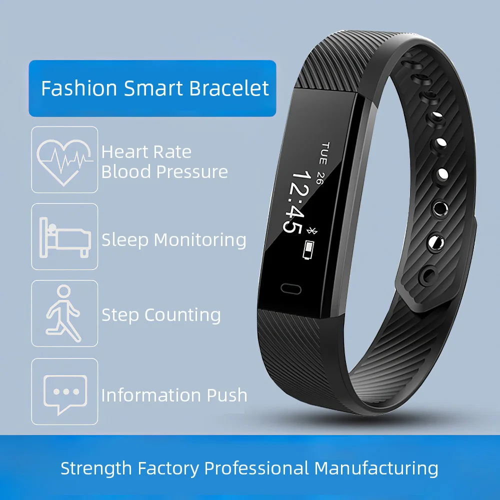 Bluetooth для мужчин смарт браслет женщин интеллигентая (ый) часы количество шагов