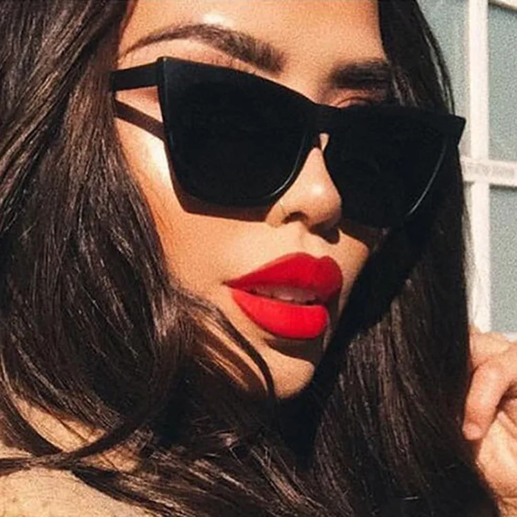 

Солнцезащитные очки uv400, квадратные очки с индивидуальным дизайном в виде кошачьих глаз для мужчин и женщин, 2020