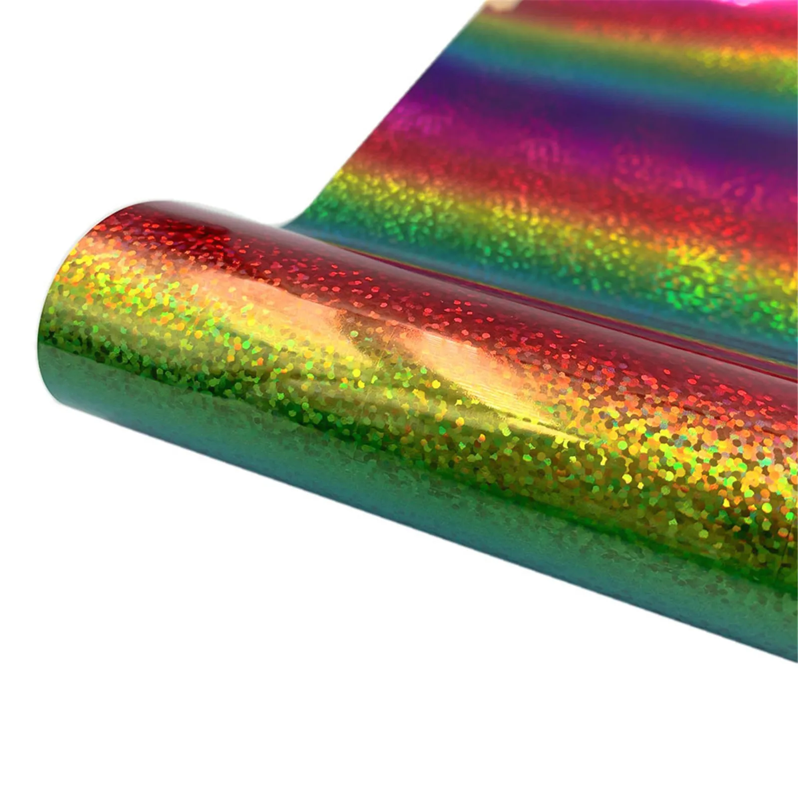 

Self-Adhesive Vinyl Roll Holographic Rainbow Craft Vinyl DIY Adhesive Vinyl Design for Phone Covers Decor DIY Sticke 30cmX50cm