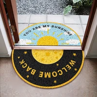design astronaut home door mat carpet living room mat pvc anti slip mat silk loop entrance door mat custom can be cut mat carpet