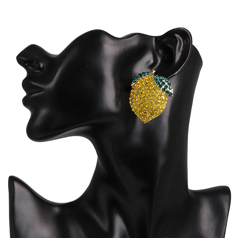 Роскошные Полные Стразы с кристаллами яркие женские винтажные серьги ZA