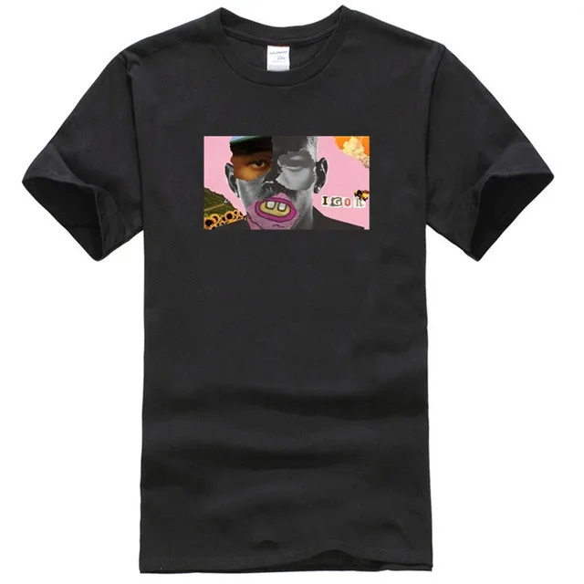 Футболка Golfwang футболка с изображением Тайлера-мужская одежда цветочного