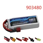 Аккумулятор Lipo 7,4 в 2500 мАч 40c для Syma X8C X8W X8G X8 12428 12423, запчасти для радиоуправляемого квадрокоптера, батарея для игрушек 7,4 В 903480