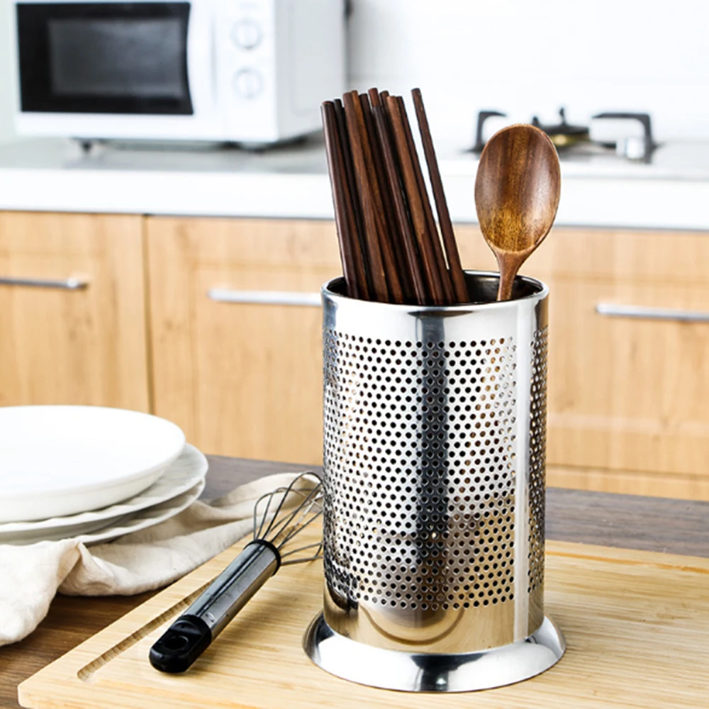 

Stainless Steel Household Chopsticks Kitchen Multifunctional Tableware Cage