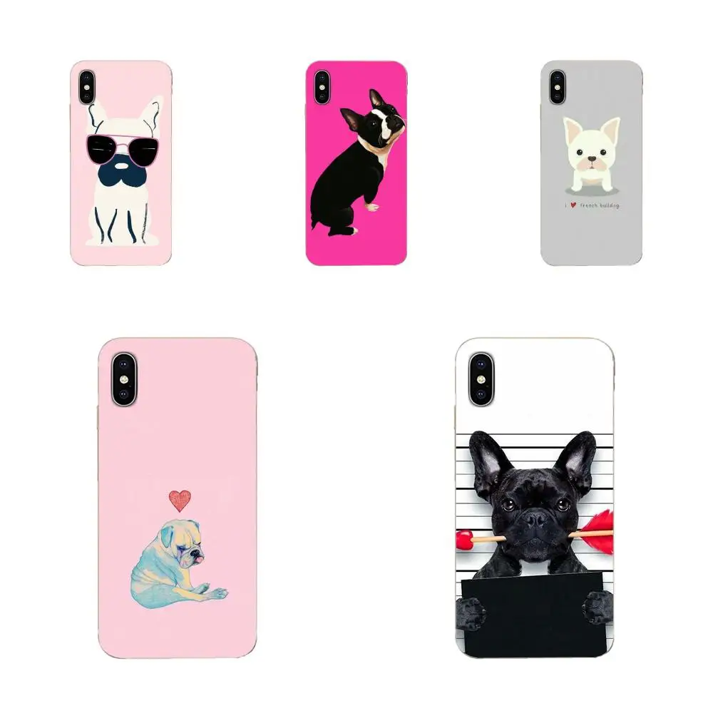 Французский бульдог Мягкий Роскошный для Galaxy J1 J2 J3 J330 J4 J5 J6 J7 J730 J8 2015 2016 2017 2018 mini