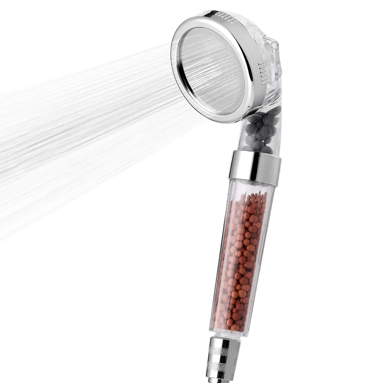 

Насадка для душа регулируемая, лейка с экономией воды высокого давления, 3 функции, 1 шт.