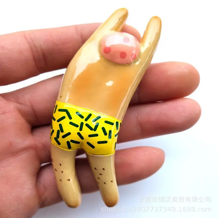 1 шт. магнит на холодильник милый мультфильм 3D смолы наклейки на холодильник Мужчины Женщины Купальники магнитные наклейки декоративный магнит на холодильник