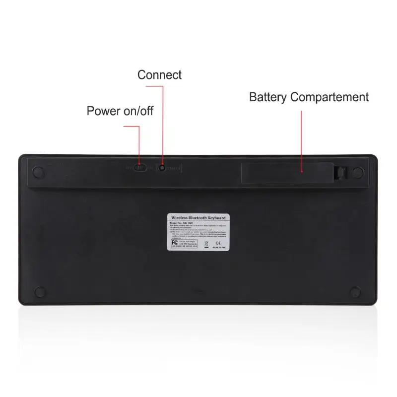Беспроводная клавиатура Bluetooth 3 0 для Apple iPad 2 4 Ipad air 1 ipad mini поддержка ОС Windows Android