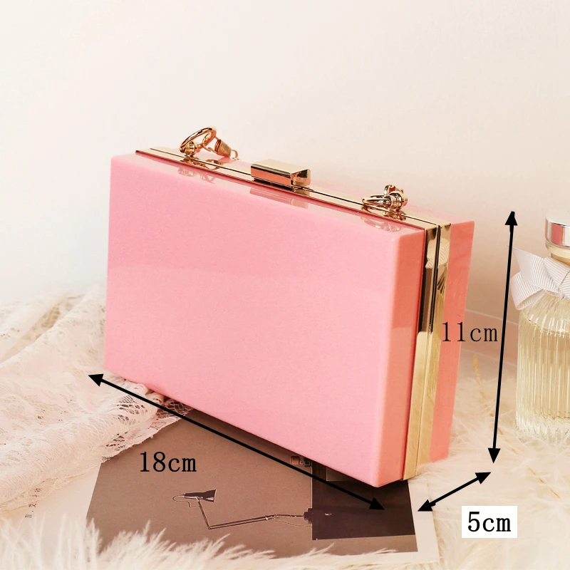 Акриловая сумка клатч кошелек вечерняя для свадебной вечеринки женская через