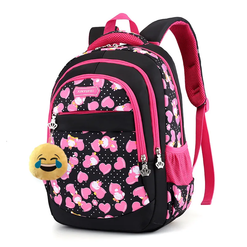Children School bags Girls Primary Backpack Kids Orthopedic school backpcak princess schoolbags kids mochilas escolar infantil