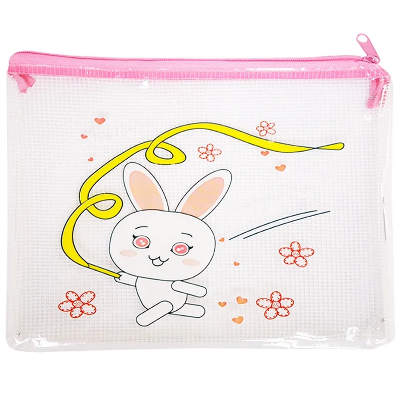 Корейская Простая Сумка-карандаш прозрачная папка для файлов Documen вместительные