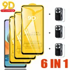 Защитное стекло 9D для Xiaomi Redmi Note 10, 9, 8 Pro, Redmi Note10, 9s, 10s, 9T, зеркальные Защитные пленки для экрана Poco X3, M3 Pro, NFC, пленка для камеры