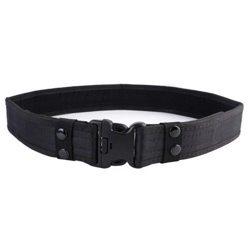 CAMO-085 # Camouflage Tactical Belt Security Training Nylon Canvas Outer Men's 5 Colors Khaki | Спорт и развлечения