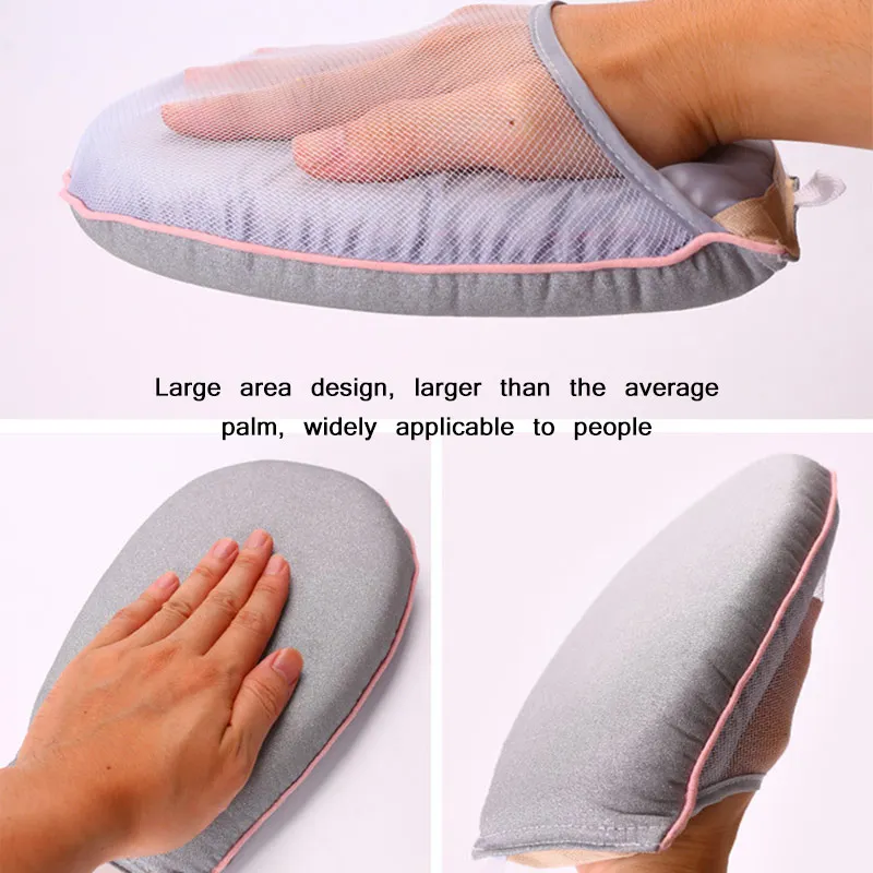 Ручной мини гладильная площадка рукав доска держатель термостойкие перчатки для