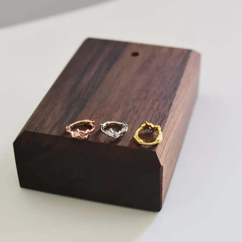 Серьги из стерлингового серебра 925 пробы модные простые серьги со звездами