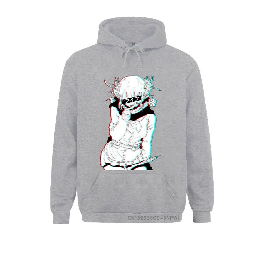 

Мужская толстовка Toga Himiko The Crazy Villain Waifu, повседневная мужская спортивная одежда, базовые пальто, одежда с карманами, Женская толстовка