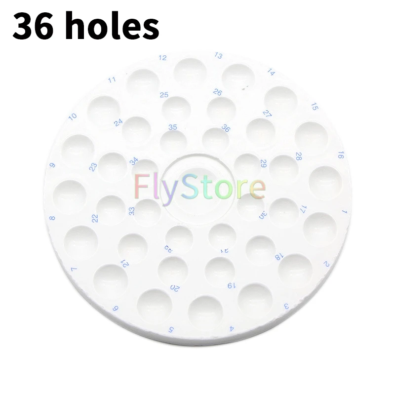

1pcs Dental Lab Porcelain Mixing Watering Plate Wet Tray for 36 Slot Ceramic Palette