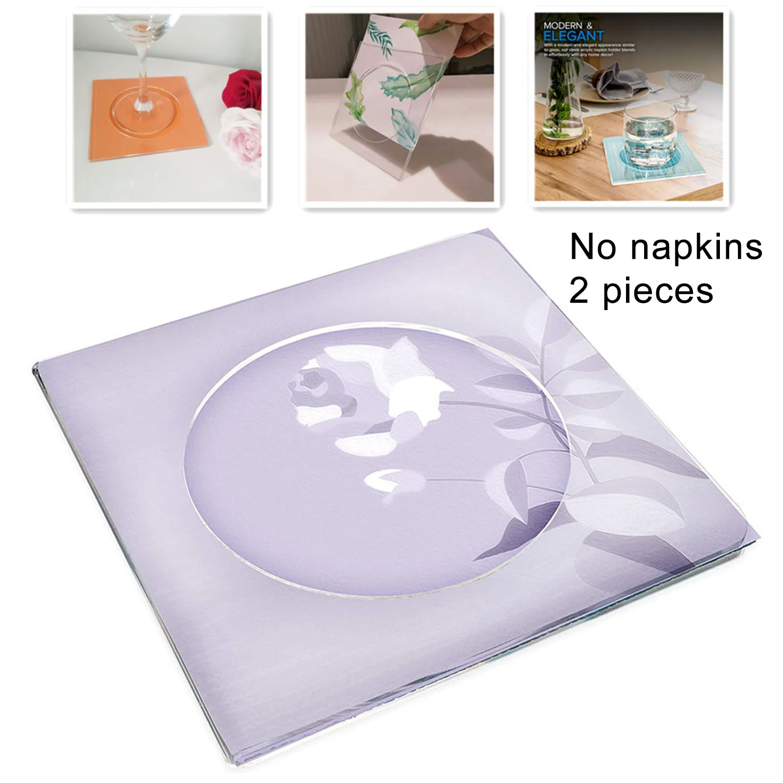 2 шт. вина каботажное судно прозрачное коктейльное Coaster термостойкие напиток