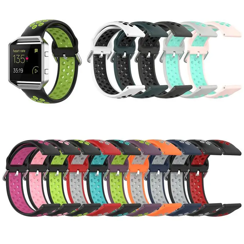 

Soft Silicone Strap For Fitbit Versa 1/2 Replacement bracelet Bands Sport for Fitbit Versa Lite/Blaze Smart watch