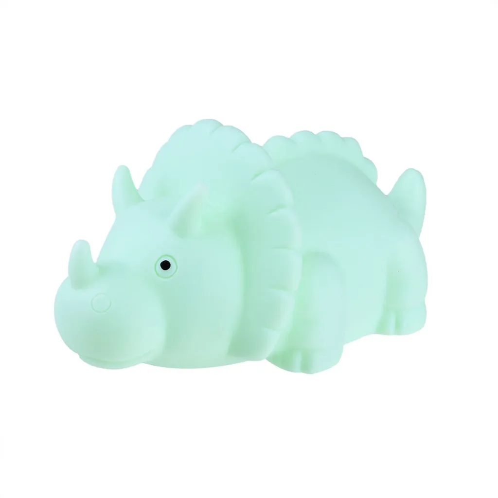 Мультяшный светодиодный мини светильник с динозавром милый животными детский