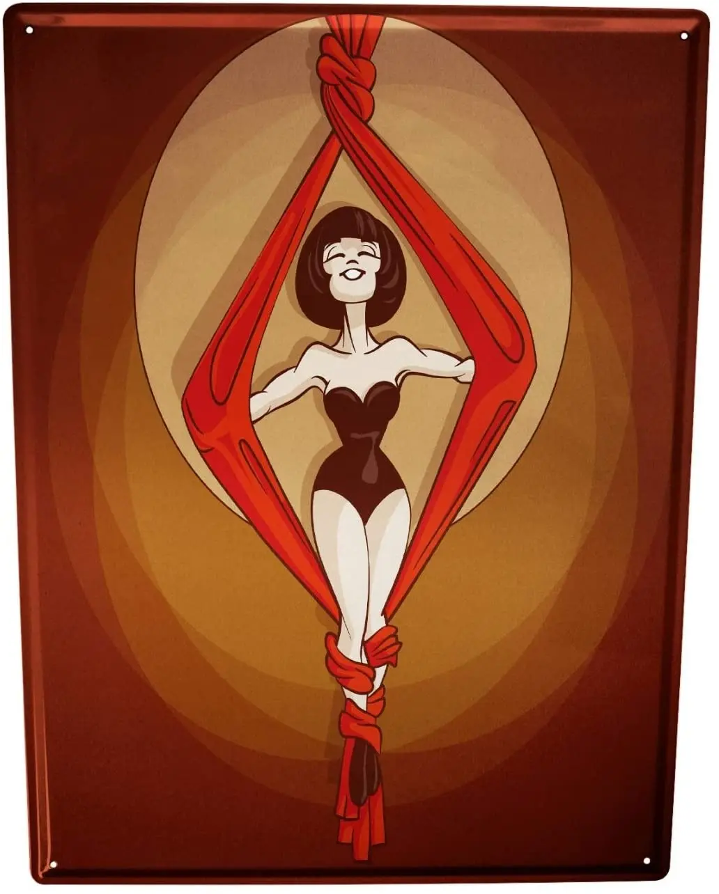 

С 2004 года металлическая пластина ностальгия женщина Рисунок