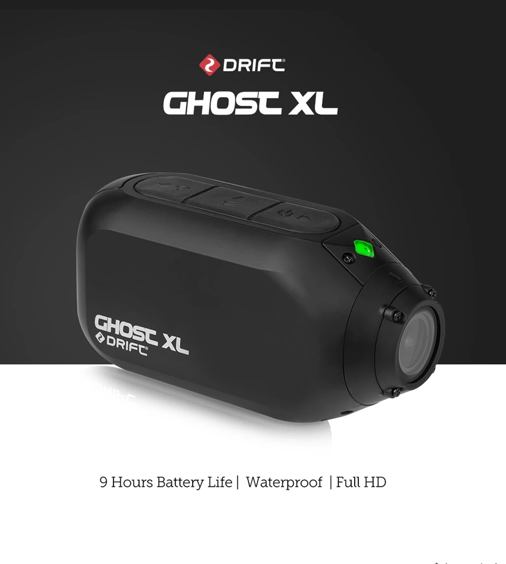 Drift Ghost XL Экшн-камера для улицы, для мотоцикла, горного велосипеда, велосипедная Спортивная камера, водонепроницаемая, 1080P