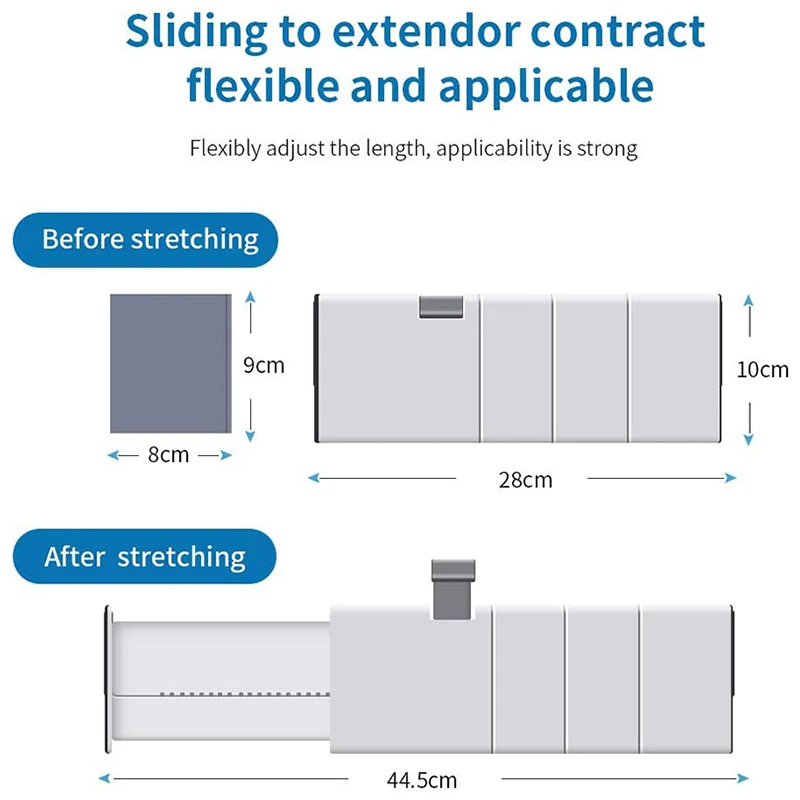 Регулируемые разделители для ящиков органайзеры длительного пользования с