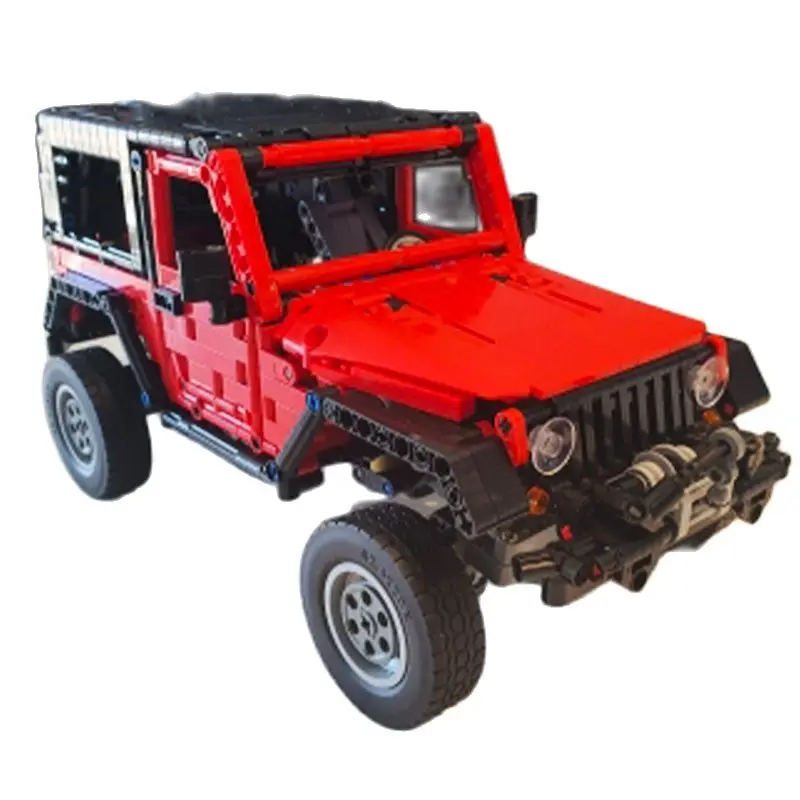 

High-Tech Series Off-Road Sports SUV Car 3D Model Building Blocks Static Jeep Vehicle Bricks Education Toys For Kid Gifts