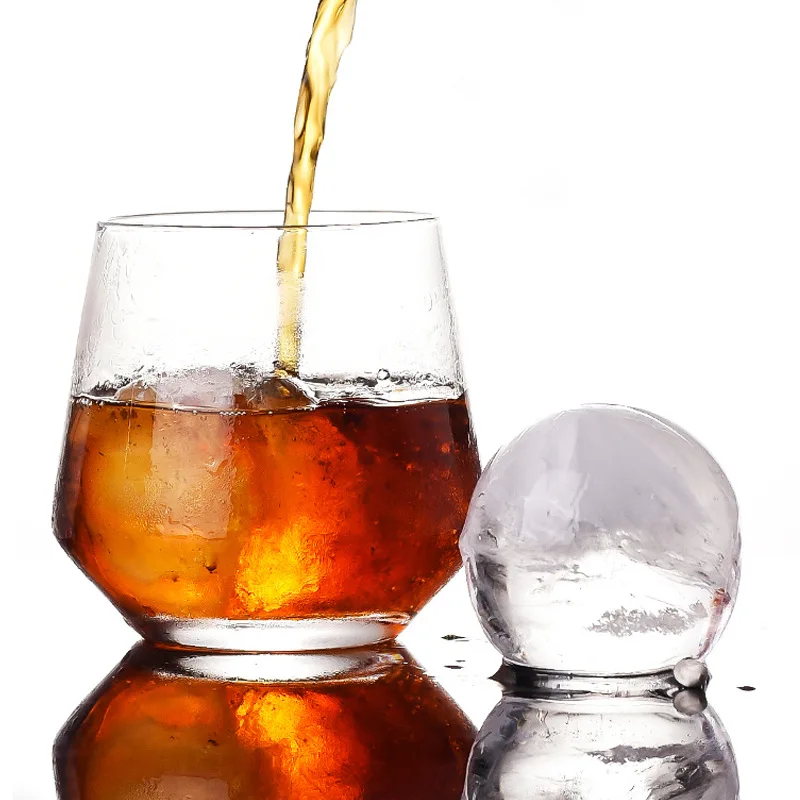 

Kitchen Tools Ice Ball Mold Large Ice Cube Silicone Ice Tray, Frozen Ice Cube Mold With lid, Household Bartender Artifact