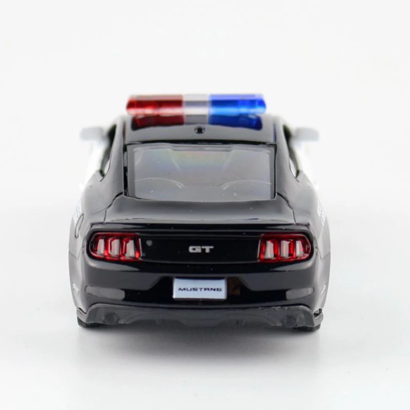 HOMMAT 1:36 весы Ford Mustang 2015 полицейская модель автомобиля сплав литая игрушечного