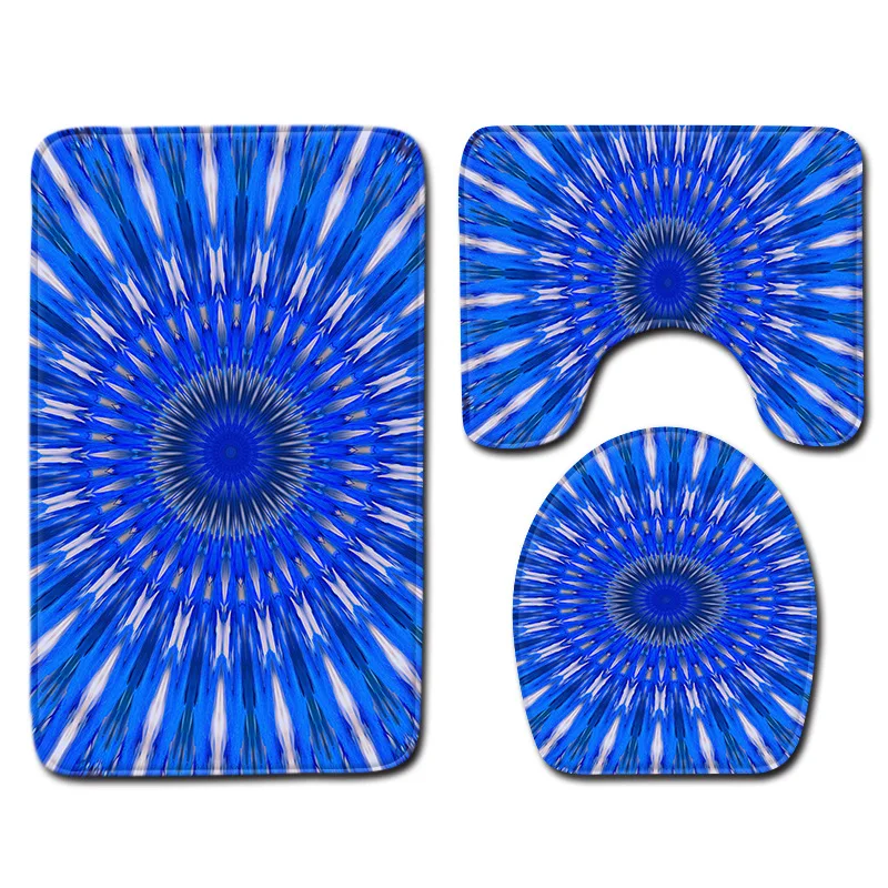 Креативный Противоскользящий коврик Zeegle для ванной коврик-подставка крышки