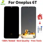 100% протестированный AMOLED дисплей для OnePlus 6T LCD кодирующий преобразователь сенсорного экрана в сборе для Oneplus6T дисплей с заменой рамки 1 + 6T 6,41
