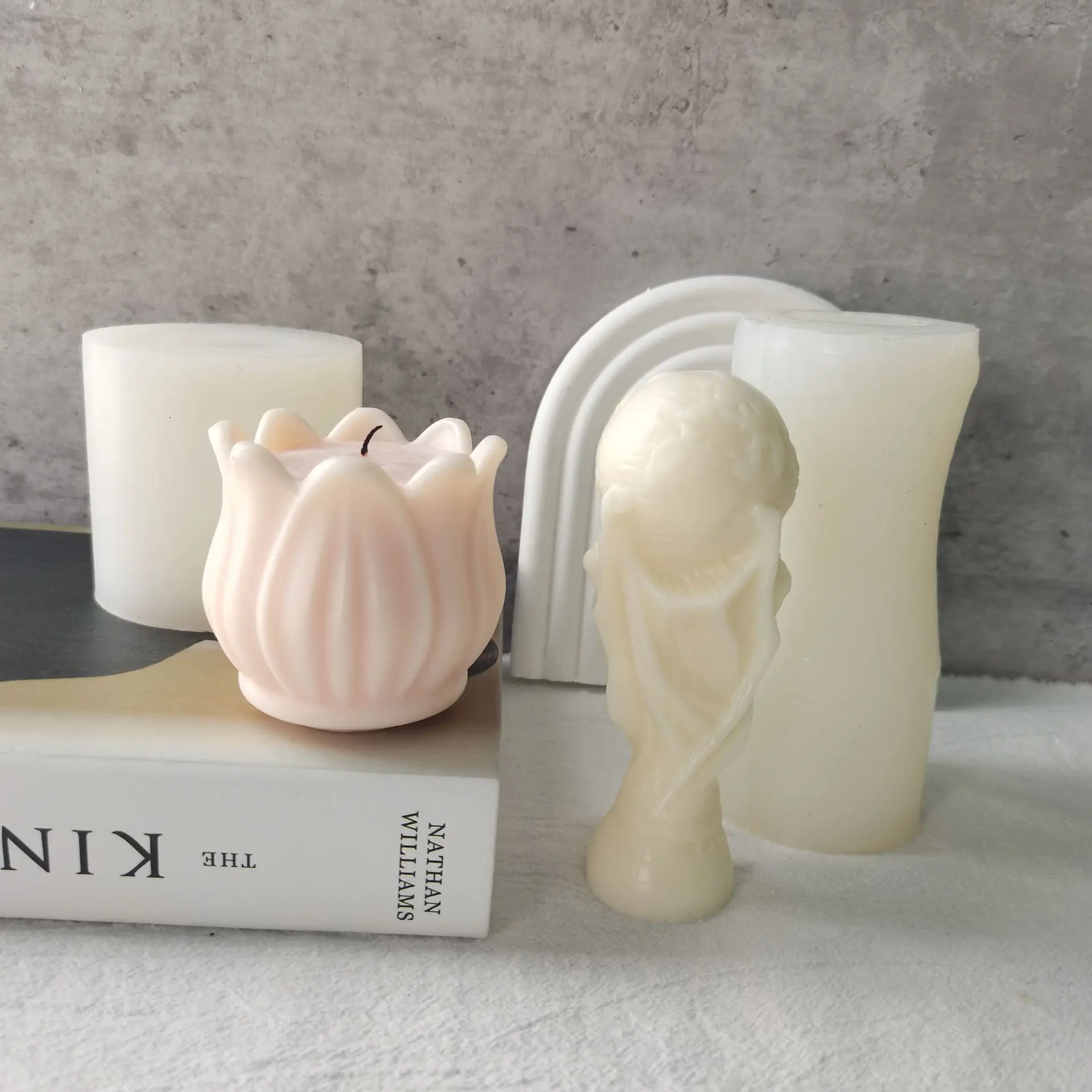 Форма тюльпан силиконовая форма для лепки стаканов сделай сам ароматерапии