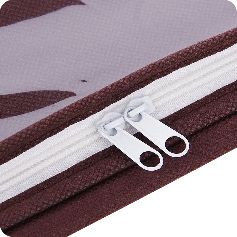 

New High Quality non-woven portable Clothes Storage Bag Folding Closet Organizer For Pillow Quilt Blanket Bedding 45x29x51cm