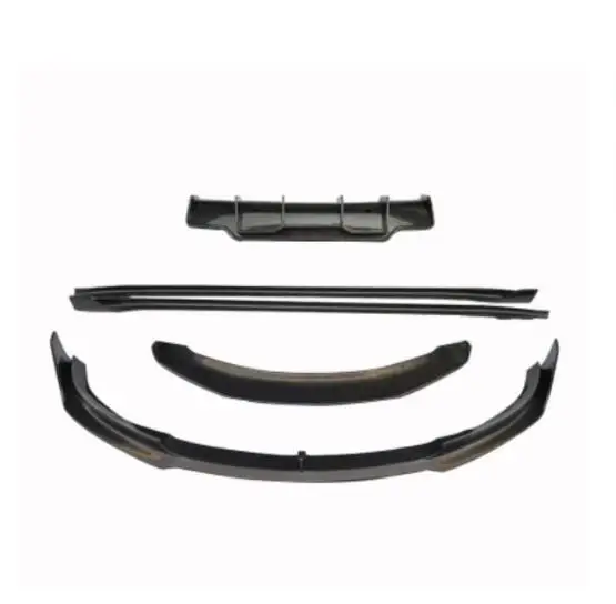 Новая модель 3 Реальные углеродного волокна спереди диффузор губа на задний