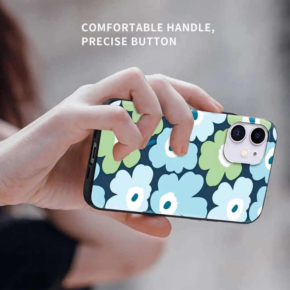 

Tpu Phone Case For Apple iPhone 7 11 12 Pro XR X 6 6S XS Max 5 5S 8 Plus SEF Soft Coque Mobile Cover Cute Flower