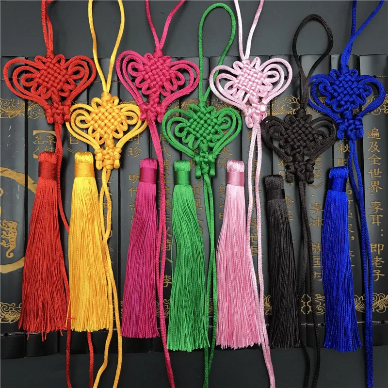 Полуготовая продукция 10 шт. китайские узлы кисточка сделай сам сумка для