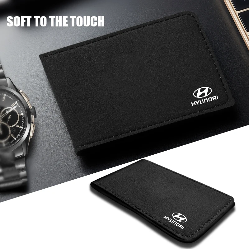 Кожаный кошелек держатель для карт чехол 2021 модная сумка автомобильный