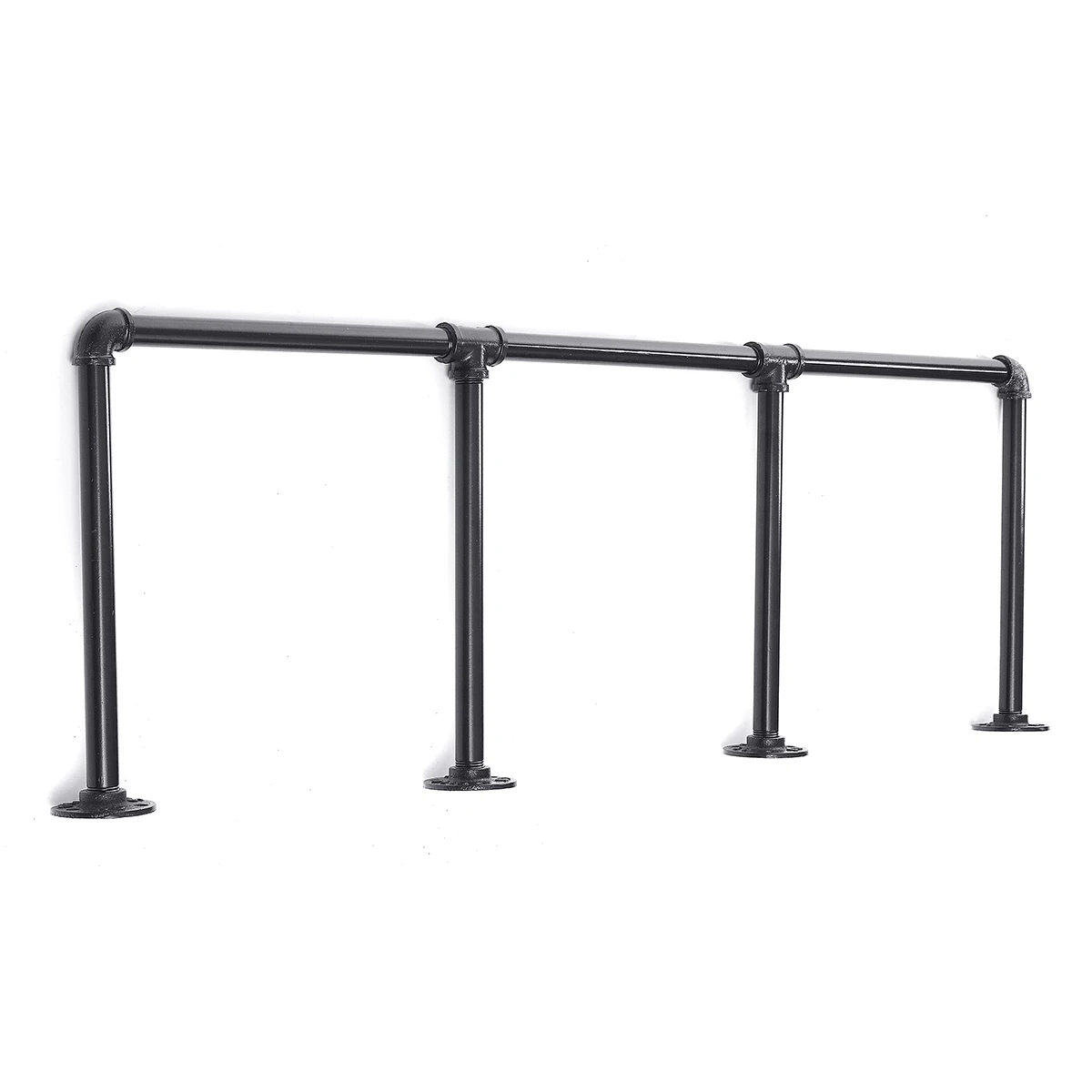 2 шт. 4 уровня DIY промышленная Ретро настенная книжная полка монтируемая для