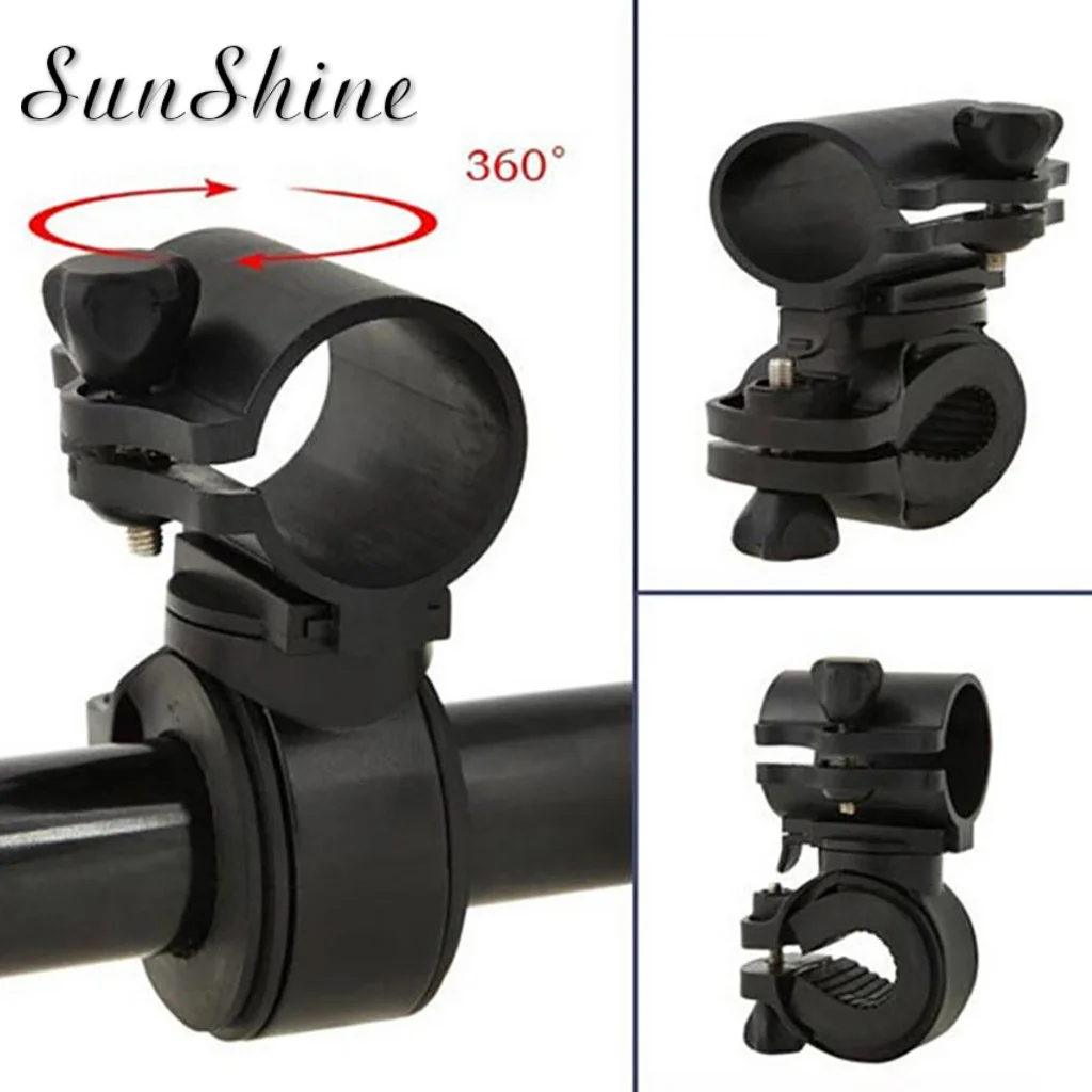 Фонарь зажим Крепление для велосипеда передняя светильник кронштейн вспышки