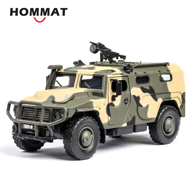 HOMMAT 1:32 Масштаб России Tiger M Военный бронированный автомобиль металлический сплав