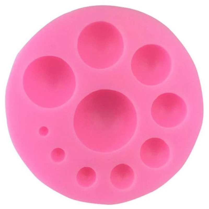Горячий полукруглый шар жемчужная форма кухонные поля украшение силиконовая для