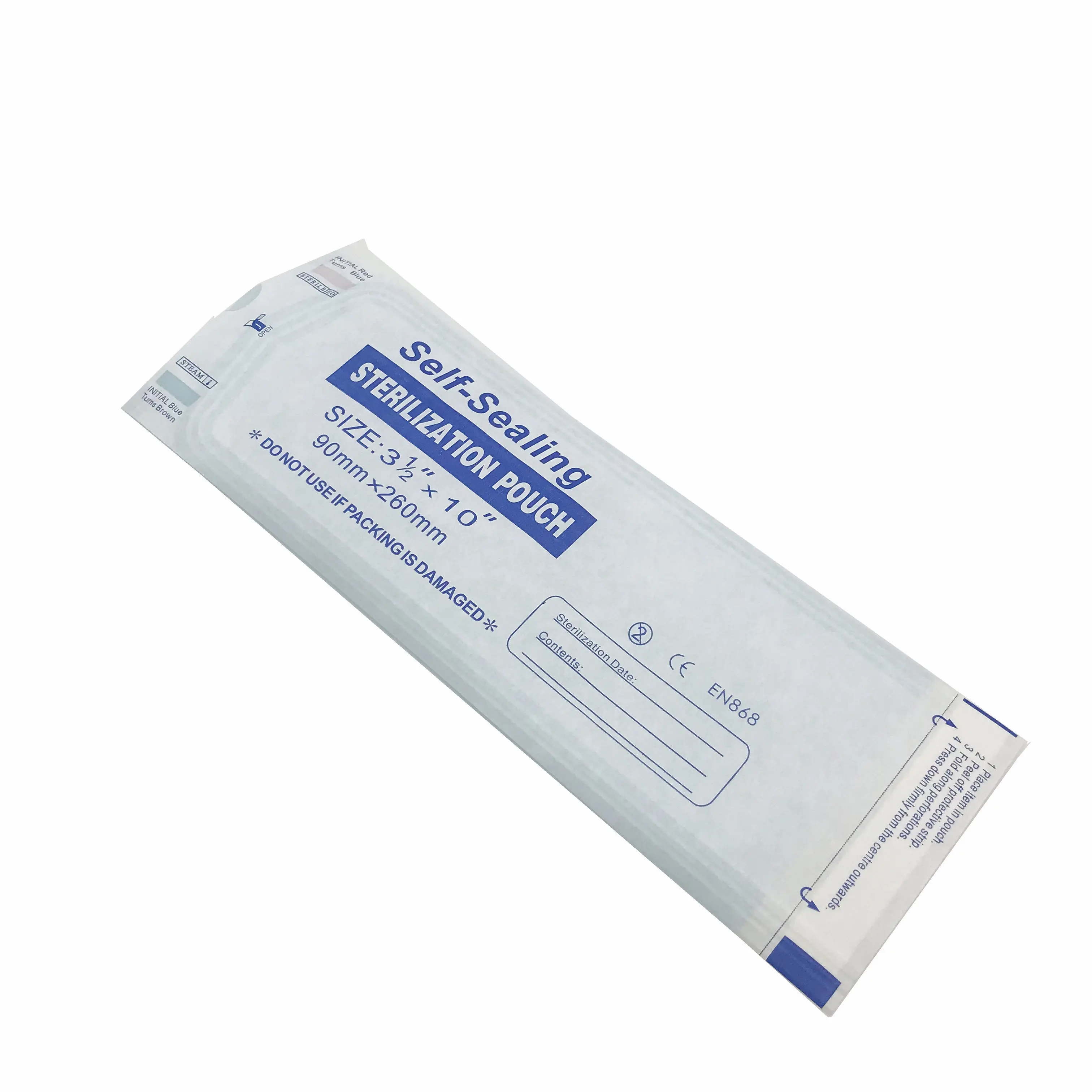 200 шт. высококачественный самозапечатывающийся стерилизационный пакет 90*260